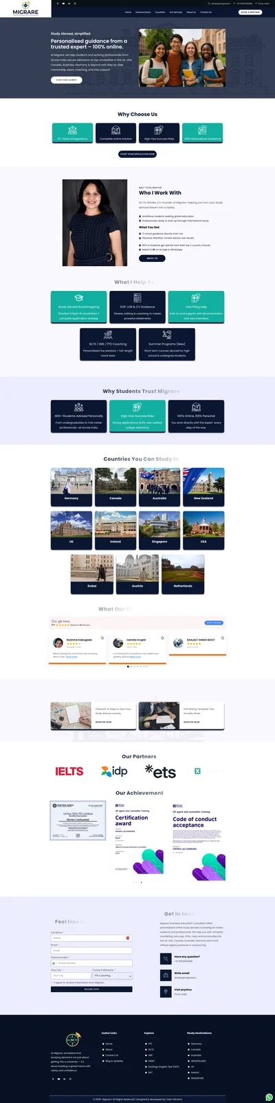 Website Design Mockup